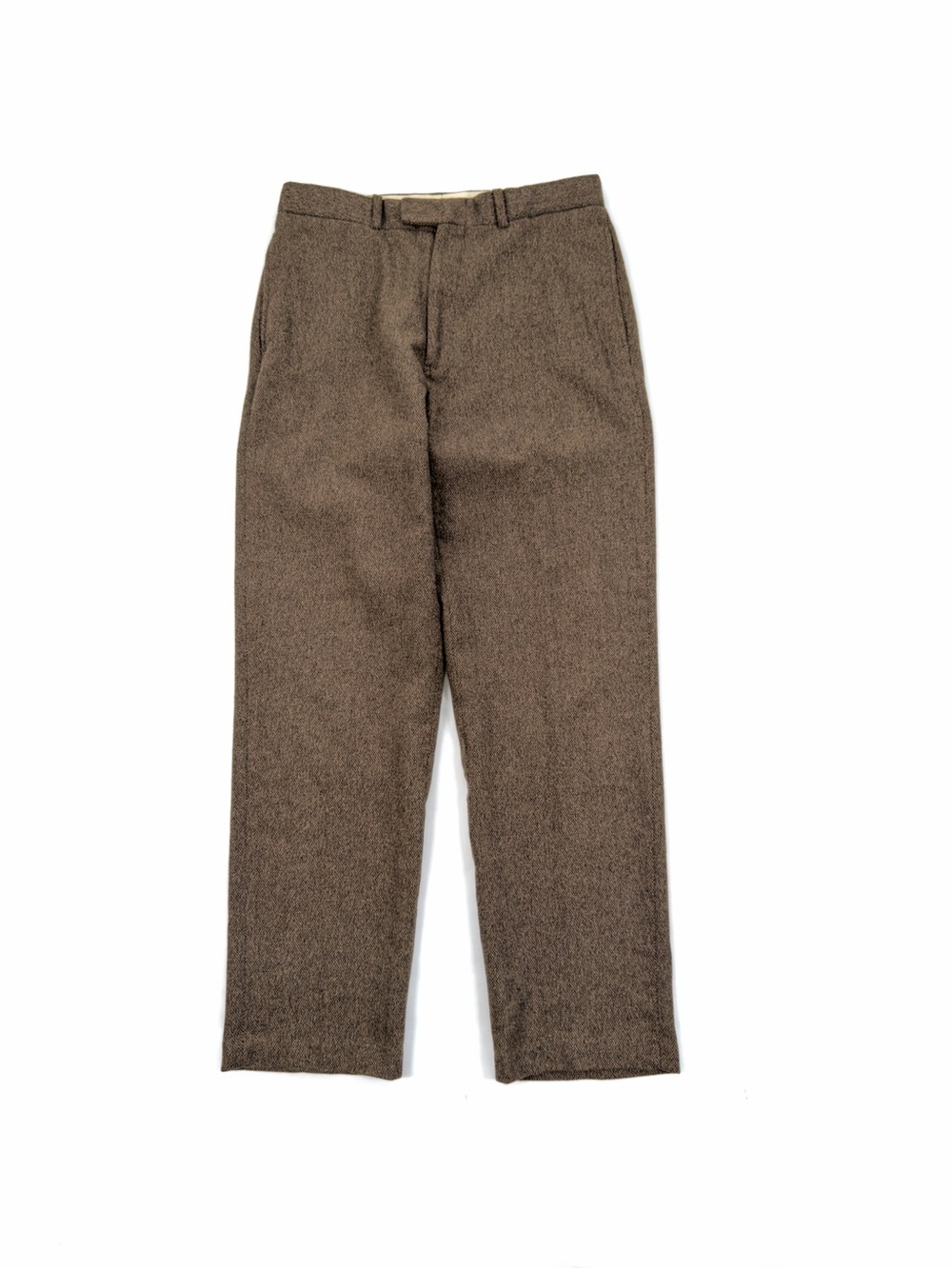 VTG Polo Ralph Lauren Herringbone Tweed Trousers Men’s 30/31 (Tag 32/32) Brown